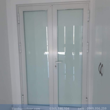 CỬA NHÔM XINGFA 2 CÁNH MÀU TRẮNG SỨ