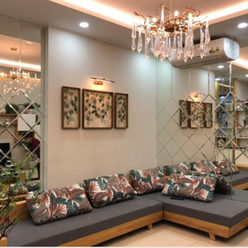 MẪU KÍNH THỦY TRANG TRÍ PHÒNG KHÁCH SANG TRỌNG