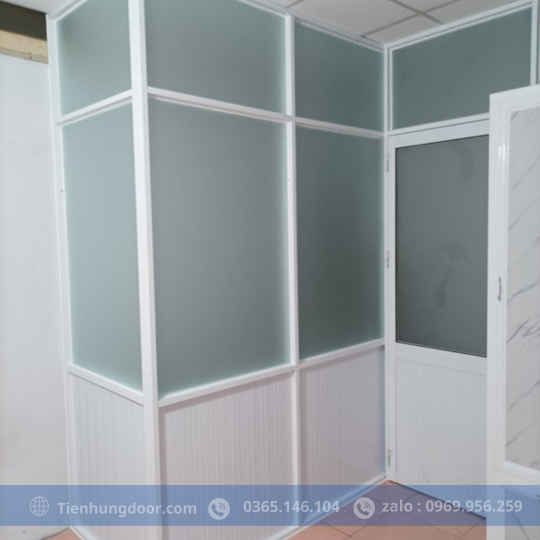 VÁCH NGĂN NHÔM KÍNH PHÒNG NGỦ 