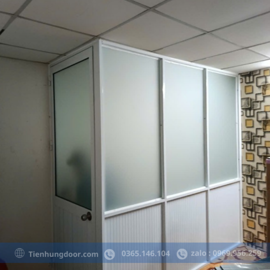 VÁCH NGĂN NHÔM KÍNH GIÁ RẺ
